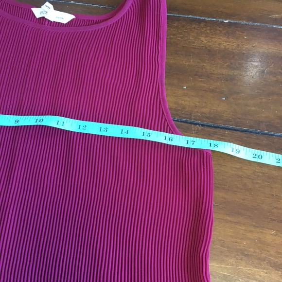 EUC BGBGeneration Pink asymmetrical sheer tank - Picture 4 of 4